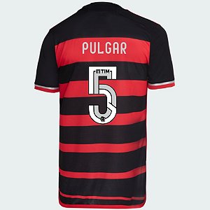Nova Camisa Flamengo 1 Pulgar 5 Torcedor 2024 / 2025