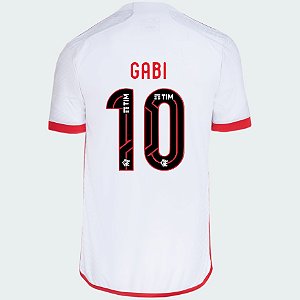 Nova Camisa Flamengo 2 Gabi 10 Torcedor 2024 / 2025