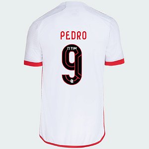 Nova Camisa Flamengo 2 Pedro 9 Torcedor 2024 / 2025