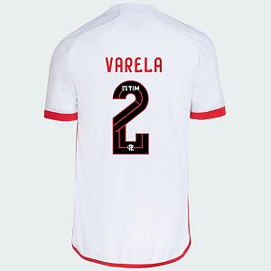 Nova Camisa Flamengo 2 Varela 2 Torcedor 2024 / 2025