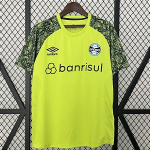 Nova Camisa Grêmio Goleiro Verde Torcedor Masculina 2024 / 2025