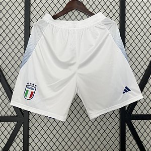 Novo Short Itália 1 Branco Masculino 2024