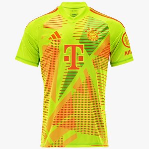 Nova Camisa Bayern De Munique Goleiro 1 Torcedor Masculina 2024 / 2025