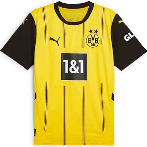 Nova Camisa Borussia Dortmund 1 Torcedor Masculina 2024 / 2025