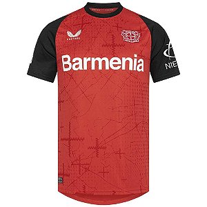 Nova Camisa Bayer Leverkusen 1 Torcedor Masculina 2024 / 2025