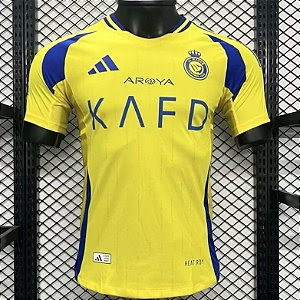 Nova Camisa Edição Jogador Al-Nassr 1 2024 / 2025 - CRISTIANO RONALDO CR7