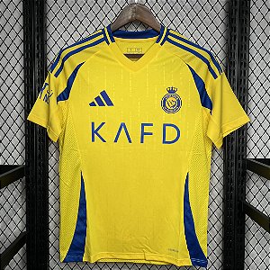 Nova Camisa Al-Nassr 1 Torcedor Masculina 2024 / 2025 - CRISTIANO RONALDO CR7