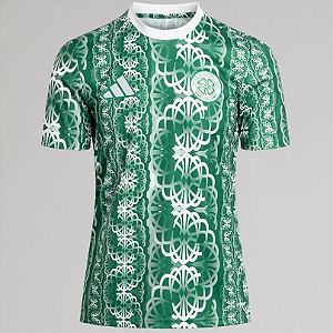 Nova Camisa Celtic Pré-Match Torcedor Masculina 2024 / 2025