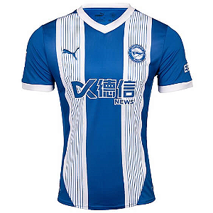 Nova Camisa Alavés 1 Torcedor Masculina 2024 / 2025