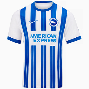 Nova Camisa Brighton 1 Torcedor Masculina 2024 / 2025