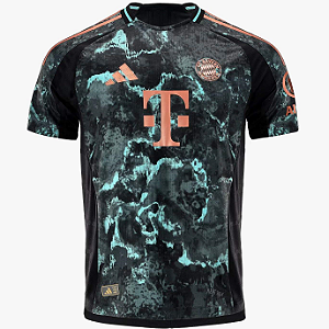 Nova Camisa Bayern De Munique 2 Torcedor Masculina 2024 / 2025