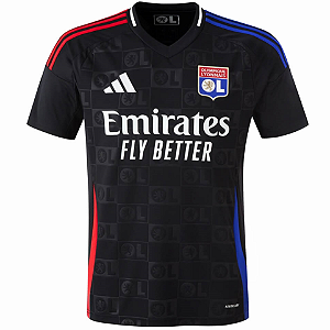 Nova Camisa Lyon 2 Torcedor Masculina 2024 / 2025
