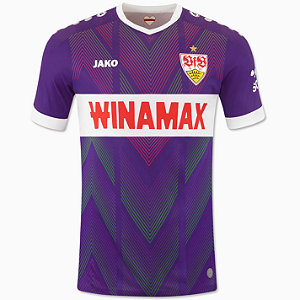 Nova Camisa Stuttgart Goleiro Roxa Torcedor Masculina 2024 / 2025