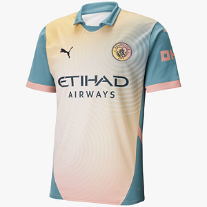 Nova Camisa Manchester City 4 Torcedor Masculina 2024 / 2025