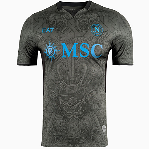 Nova Camisa Napoli 3 Torcedor Masculina 2024 / 2025