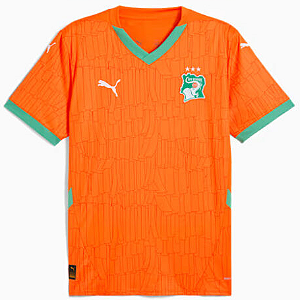 Nova Camisa Costa do Marfim 1 Torcedor Masculina 2024 / 2025