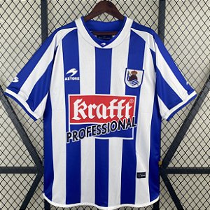 Camisa Real Sociedad 1 Retrô 2002 / 2003