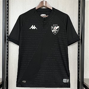 Nova Camisa Vasco Preta Torcedor Masculina 2024 / 2025