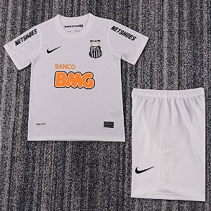 Kit Infantil Santos 1 Retrô Camisa e Short 2013