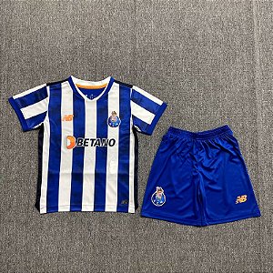 Novo Kit Infantil Porto 1 Camisa e Short  2024 / 2025