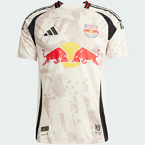 Nova Camisa New York Red Bulls 2 Torcedor Masculina 2025 / 2026