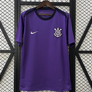 Nova Camisa Corinthians Treino Roxa Torcedor Masculina 2025 / 2026
