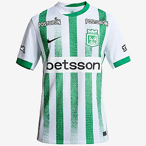 Nova Camisa Atlético Nacional 1 Torcedor Masculina 2025 / 2026