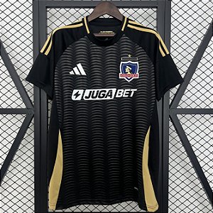 Nova Camisa Colo Colo 2 Preta Torcedor Masculina 2025 / 2026