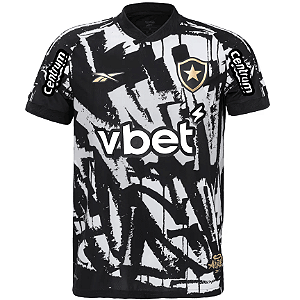 Nova Camisa Botafogo 4 Com Todos Patrocínios Torcedor Masculina 2025 / 2026