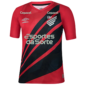 Nova Camisa Athletico-PR 1 Com Todos Patrocínios Torcedor Masculina 2024 / 2025