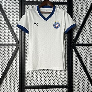 Nova Camisa Feminina Bahia 1 Branca 2025 / 2026