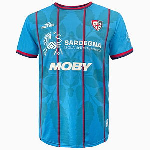 Nova Camisa Cagliari 3 Torcedor Masculina 2025 / 2026