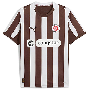 Nova Camisa St. Pauli 1 Torcedor Masculina 2025 / 2026