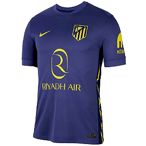 Nova Camisa Atlético De Madrid 2 Torcedor Masculina 2025 / 2026
