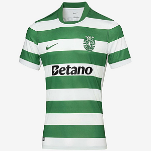 Nova Camisa Sporting 1 Torcedor Masculina 2025 / 2026