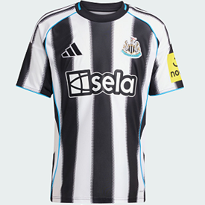 Nova Camisa Newcastle 1 Torcedor Masculina 2025 / 2026