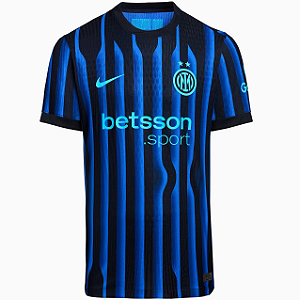 Nova Camisa Inter de Milão 1 Torcedor Masculina 2025 / 2026