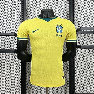 Nova Camisa Edição Jogador Brasil 1 Amarela Copa Do Mundo 2026 / 2026