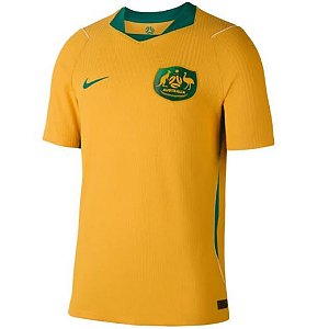 Nova Camisa Austrália 1 Torcedor Masculina 2026 - COPA DO MUNDO