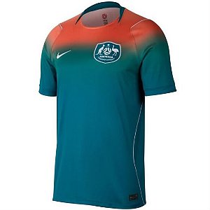 Nova Camisa Austrália 2 Torcedor Masculina 2026 - COPA DO MUNDO