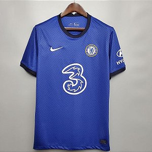 Camisa Chelsea 1 Torcedor Masculina 2021