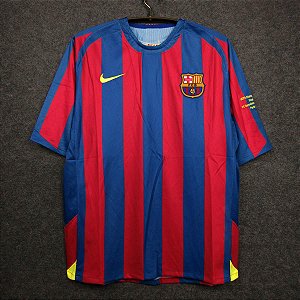 Camisa Barcelona Retrô 2005/2006