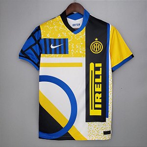 Camisa Inter De Milão 4 Torcedor Masculina 2021