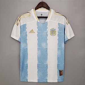 Camisa Argentina Comemorativa Maradona Fans Edição 2021