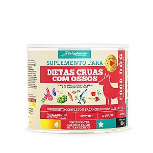 Food Dog Dietas Cruas Com Ossos 100g