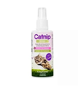 Catnip Spray Atrativo Para Gato Natural - 80 Ml