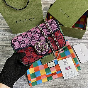 Bolsa Gucci Marmont Multicolor