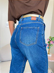Calça Slouchy Jeans Escura