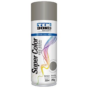 Tinta Spray Uso Geral 350ML Platina Tekbond