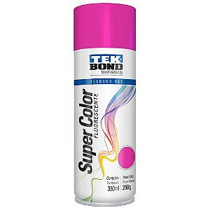 Tinta Spray Luminosa 350ML Rosa Tekbond